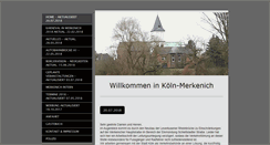 Desktop Screenshot of koeln-merkenich.de