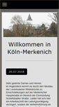 Mobile Screenshot of koeln-merkenich.de